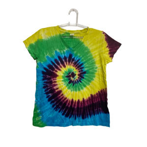 Colorful Spiral Tie/Dye T-Shirt Vibrant and Unique